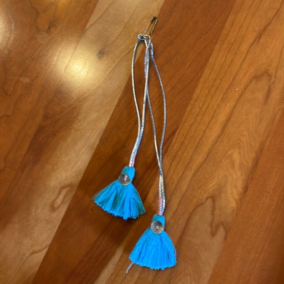 Johnny Was Tassels- turquoise